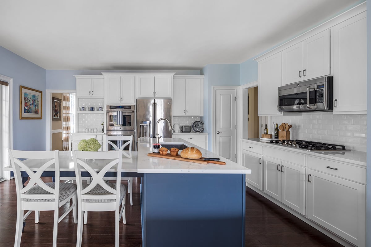 Traditional Kitchen With A Twist Is Now Perfect For Hosting Family