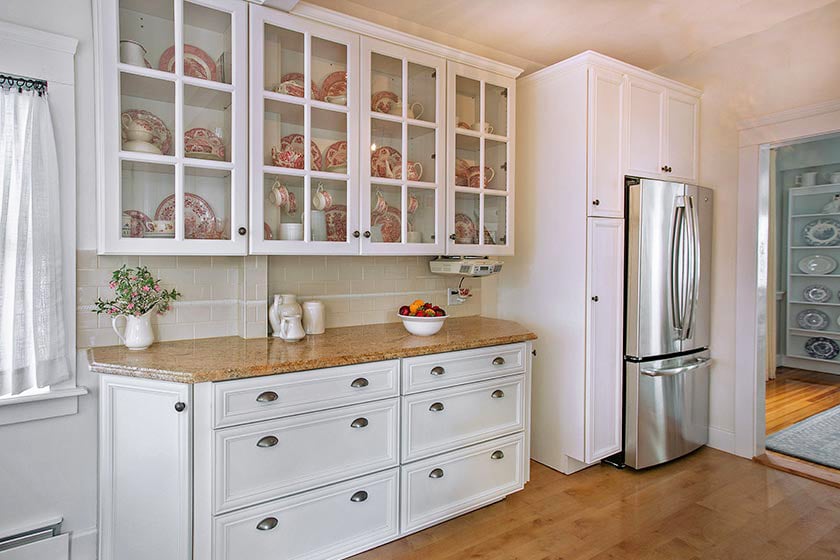 Replace Kitchen Cabinet Doors With Glass - Encycloall